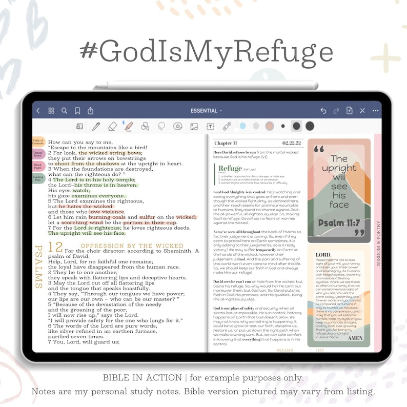 Journaling Bible | Bible Study Journal